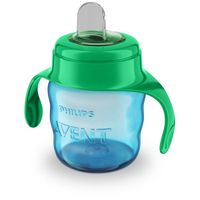 Чашка-поильник с носиком из силикона с 6 мес. голубая Philips Avent 200мл (SCF551/05)