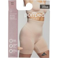 Шорты с высокой талией из микрофибры для больших размеров телесные Guaina Comfort Pompea р.XXL миниатюра фото №2