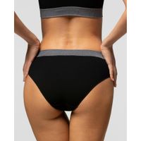 Трусики-слип черные Q-Nova Nylon 6.6 Eco Friendly Pompea р.S/M миниатюра фото №2