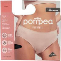 Трусики-слип бесшовные черные Pompea р.L/XL миниатюра фото №3