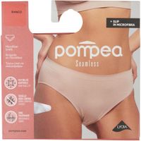 Трусики-слип бесшовные белые Pompea р.L/XL миниатюра фото №9