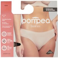 Трусики бесшовные из микрофибры черные Brasiliana Pompea р.L/XL миниатюра фото №7