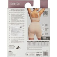 Шорты с высокой талией из микрофибры для больших размеров черные Guaina Comfort Pompea р.L миниатюра фото №3