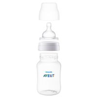 Бутылочка из полипропилена с силиконовой соской Anti-colic Philips Avent 125мл 2шт (SCF810/27) миниатюра фото №3