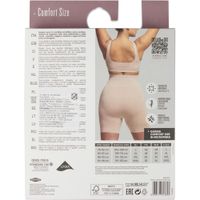 Шорты с высокой талией из микрофибры для больших размеров телесные Guaina Comfort Pompea р.XXL миниатюра фото №9