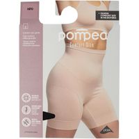 Шорты с высокой талией из микрофибры для больших размеров черные Guaina Comfort Pompea р.L миниатюра фото №7