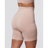 Шорты с высокой талией из микрофибры для больших размеров телесные Guaina Comfort Pompea р.XXXL миниатюра фото №3