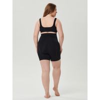 Шорты с высокой талией из микрофибры для больших размеров черные Guaina Comfort Pompea р.XXL миниатюра фото №2