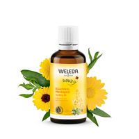 Масло для массажа животика младенцев Weleda/Веледа фл. 50мл миниатюра фото №5