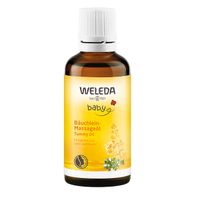 Масло для массажа животика младенцев Weleda/Веледа фл. 50мл миниатюра фото №4