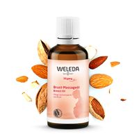 Масло для груди в период лактации Weleda/Веледа фл. 50мл (9509) миниатюра фото №2
