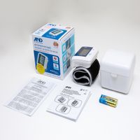 Тонометр автоматический на запястье UB-202 A&D/Эй энд Ди миниатюра фото №2 Тонометр автоматический на запястье UB-202 A&D/Эй энд Ди миниатюра фото №2
