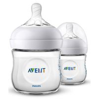 Бутылочка с силиконовой соской из полипропилена Philips Avent 125мл 2шт (SCF030/27)