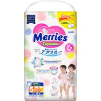 Подгузники-трусики Merries/Меррис 12-22кг 38шт р.XL
