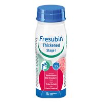 Питание лечебное специализированное вкус земляники Thickened Stage 1 Fresubin/Фрезубин бут. 200мл 4шт