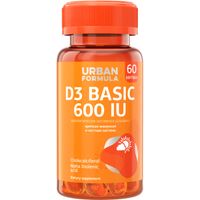 Витамин Д3 Basic Urban Formula/Урбан Формула капсулы 600МЕ 60шт
