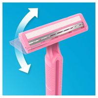 Одноразовая женская бритва Gillette (Жиллетт) Blue 2, 5 шт. миниатюра фото №6