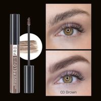 Гель для бровей водостойкий оттеночный Pro Relouis 6г тон 03 Brown миниатюра фото №4