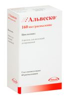 Альвеско аэрозоль для ингаляций дозированный 160мкг/доза 5мл