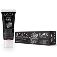 Паста зубная отбеливающая черная Black Edition R.O.C.S./РОКС 74г