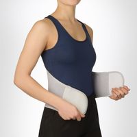 Бандаж-корсет на пояснично-крестцовый отдел Интерлин SportSupport SL B012, серый, р.M миниатюра фото №5
