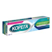 Крем для фиксации зубных протезов до 12 часов мятный освежающий вкус Corega/Корега 40г миниатюра фото №4