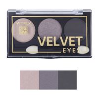 Набор 1+1 Velvet eyes Витэкс: Тени для век компактные 3+3г тон 01+06 миниатюра фото №3