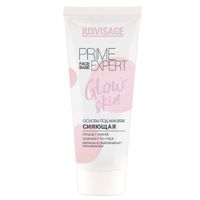 Основа под макияж сияющая жемчужная Prime Expert Glow Skin Luxvisage 35мл миниатюра