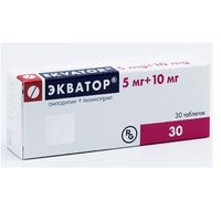 Экватор таблетки 5мг+10мг 30шт