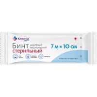 Бинт марлевый стерильный Клинса 700x10см