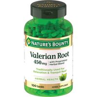 Корень валерианы Nature's Bounty/Нэйчес баунти капсулы 450мг 100шт миниатюра