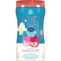 Ю-Кьюбс с кальцием и витамином Д3 Gummies Solgar/Солгар пастилки жевательные 2500мг 60шт