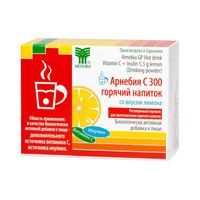 Арнебия С 300 горячий лимон порошок для приема внутрь пак. 5,5г 10шт