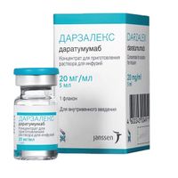 Дарзалекс концентрат для приг. раствора для инфузий 20мг/мл 5мл