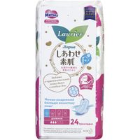 Прокладки гигиенические дневные супертонкие с крылышками F Laurier/Лориэ 20,5см 24шт миниатюра