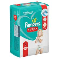 Подгузники-трусики Pampers (Памперс) Pants для мальчиков и девочек р.5 Junior (11-18 кг) 15 шт. миниатюра фото №2