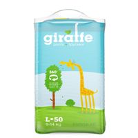 Трусики-подгузники Lovular/Ловулар giraffe l 9-14 кг, 50 шт/уп