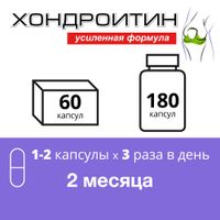 Хондроитин усиленная формула RealCaps капсулы 417мг 180шт миниатюра фото №6