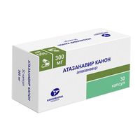 Атазанавир Канон капсулы 300мг 30шт