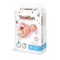 Подгузники детские Premium YokoSun 5-10кг 62шт р.M