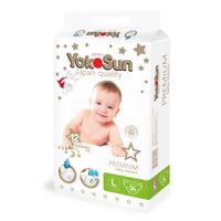 Подгузники детские Premium YokoSun 9-13кг 54шт р.L миниатюра