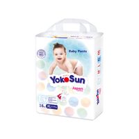 Подгузники-трусики детские YokoSun 12-20кг 16шт р.XL