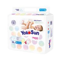 Подгузники детские YokoSun до 6кг 26шт р.S
