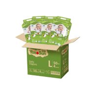 Подгузники детские Eco Megabox YokoSun 9-14кг 200шт р.L