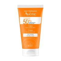 Крем солнцезащитный без отдушек SPF50+ Avene/Авен туба 50мл (С51376) миниатюра фото №2