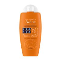 Флюид солнцезащитный SPF50+ Sport Avene/Авен туба 100мл (C71833) миниатюра фото №2