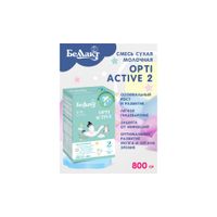 Смесь Opti Activе 2 Беллакт 800г миниатюра фото №2