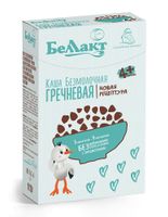 Каша безмолочная зерновая гречневая с пребиотиком Беллакт 200г