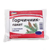Горчичники с пихтовым маслом пакет 10шт