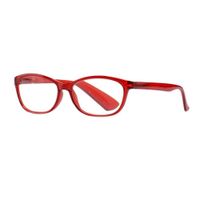 Очки корригирующие пластик красный Fabia monti FM 121 C3 Kemner Optics +2,00